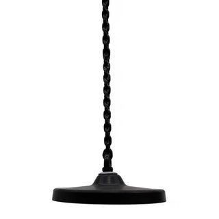 Black Button Swing seat with chain for Funky Monkey Bars swing sets