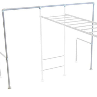 Silver Double Swing Frame extension for Funky Monkey Bars frames