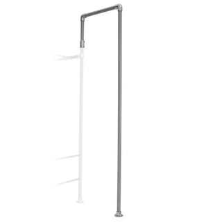 Silver Firefighter’s Pole attachment for Funky Monkey Bars monkey bar frames