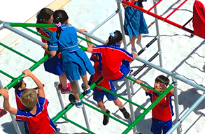 Coastal commercial playground article
